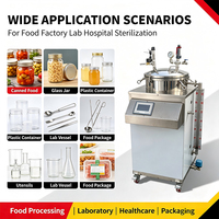 HN QDMECH 100L & 150L Optionele Voedselautoclaaf Sterilisator Hoge Druk Sterilisatie Apparatuur Verticale Autoclaaf Retort Machine