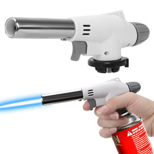 Petite torche de soudage d'extérieur Allumeur au butane Torche de soudage Torche à <span class=keywords><strong>gaz</strong></span> Pistolet à flamme pour <span class=keywords><strong>camping</strong></span> BBQ - Product Image 5