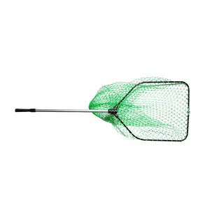 China Nylon Coated Net Mesh Lightweight Landing Fish Net Telescopic Pole  Foldable Fishing Net for Sale - China Landing Net and Fishing Landing Net  price