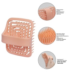 Brosse de massage pour cuir chevelu Mauri, nettoyage en profondeur, haute résilience, creuse, douce, indéformable - Product Image 4