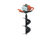 Tarière thermique 2 temps 63 cm³ de type 48, 2,6 kW, pour forage de sol métallique, avec couple de 48,97 lb-pi