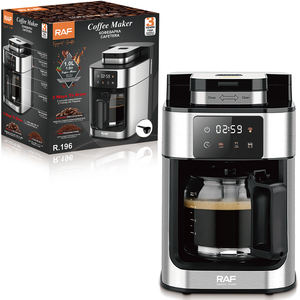 <span class=keywords><strong>เครื่อง</strong></span>ชง<span class=keywords><strong>กาแฟ</strong></span> RAF 1050 วัตต์ ความจุ 1.0 ลิตร พร้อมเครื่องบดในตัว สำหรับชง<span class=keywords><strong>กาแฟ</strong></span>จากเมล็ด<span class=keywords><strong>สด</strong></span>หรือ<span class=keywords><strong>กาแฟ</strong></span>บด<span class=keywords><strong>ที่</strong></span><span class=keywords><strong>บ้าน</strong></span> - Product Image 1