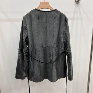 Venda Direta de Fábrica Casaco de Moda em Pele de Lã para Mulheres Casaco de Pele de Moda de Rua - Product Image 5