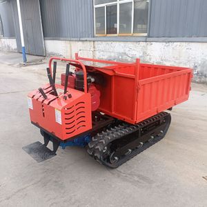 Véhicule de transport sur chenilles rouge pour l'agriculture, l'ingénierie, l'utilisation en verger, multifonctionnel, haute productivité, facile à utiliser - Product Image 2