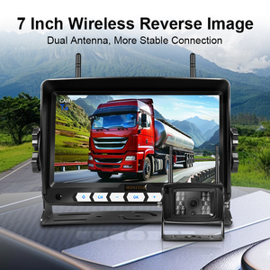 <b>Wireless</b> Back up <b>Camera</b> System 7 Inch DVR Recorder Rear View Monitor Kit Car Security <b>Reverse</b> Aid for Truck SUV <b>Wireless</b>-7-x38-2 - Product Image 5