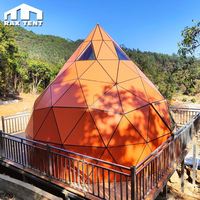 Tente dôme Zome en verre exclusif pour tente d'hôtel de glamping de luxe