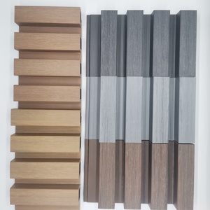 Paneles de Revestimiento de Pared Acanalados de WPC Modernos a Precio de Fábrica, Panel de Pared Compuesto para Exteriores, Resistente a los Rayos UV e Impermeable - Product Image 5