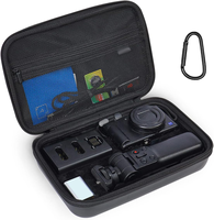 Étui de voyage EVA pour appareil photo numérique et trépied Vlog pour Sony Zv-1 / Zv-1F / Zv-1 Ii sac organisateur-étui uniquement