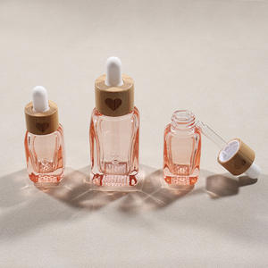 Vente chaude 10ML35ML flacon compte-gouttes rose bouteille d'amour en bambou - Product Image 5