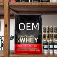 Logo personnalisé, suppléments nutritionnels sportifs de haute qualité, gain de masse musculaire, protéines de lactosérum, poudre de protéines de lactosérum
