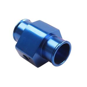 Jauge de température de l'eau, raccord 26-40MM, accessoire de modification automobile en métal bleu - Product Image 1