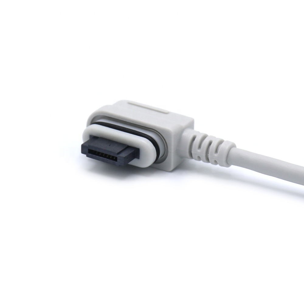 GE Seer 7 Leads Holter Recorder ECG Cable AHA Snap ECG Patient Cable 2