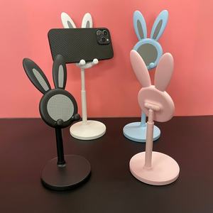 Soporte para Teléfono con Forma de Conejito, Soporte Ajustable y Plegable para Teléfono Celular, Accesorios para Teléfono con Diseño de Conejo para Escritorio - Product Image 2