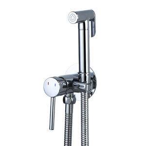 Хромированный ручной распылитель для ванной комнаты биде - Product Image 6