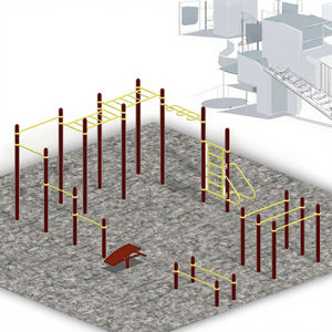Barras de Acero Multifuncionales para Gimnasio al Aire Libre, para Ejercicios de Calistenia para Adultos en Parques - Product Image 2