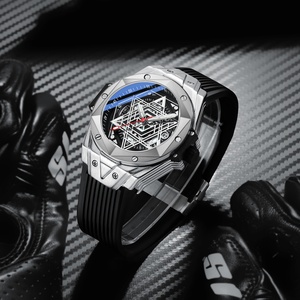 Chenxi 8252 Thời Trang Thể Thao Mát Người Đàn Ông Đồng Hồ Lịch Silicone Dải Sáng Không Thấm Nước Của Người Đàn Ông Thạch Anh Đồng Hồ Đeo Tay Relogio Masculino - Product Image 3