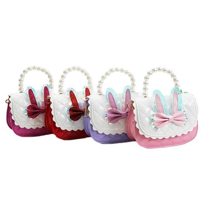 WOFASHPURET 1 sac à bandoulière en forme de lapin mignon sac