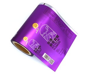 Impresión personalizada Embalaje de plástico Rollo compuesto Película de embalaje flexible Galletas Alimentos inflados Rollo de película laminada - Product Image 6