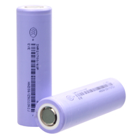 Baterai Ion Lithium 21700 4000mah INR sel Kelas A 12.5C 50A debit untuk peralatan listrik e-scooter