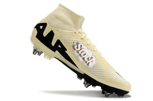 Zapatos <span class=keywords><strong>de</strong></span> Fútbol con Parte Superior <span class=keywords><strong>de</strong></span> Cuero <span class=keywords><strong>de</strong></span> <span class=keywords><strong>Canguro</strong></span> Suave con Sensación Natural Similar a una Guante, Suela <span class=keywords><strong>de</strong></span> Goma para Toda la Temporada - Product Image 5