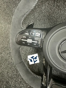 <span class=keywords><strong>Volant</strong></span> en fibre de carbone personnalisé pour Mercedes-Benz C300 C200 C180 W204 W211W213 W205 W447 E63 Glc <span class=keywords><strong>S</strong></span> G Class - Product Image 3