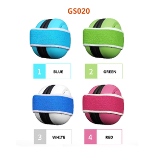 Gs020 फोल्डेबल शोर में कमी श्रवण सुरक्षा शिशु नींद कान के रक्षक बच्चे के लिए समायोज्य इयरमफ - Product Image 6