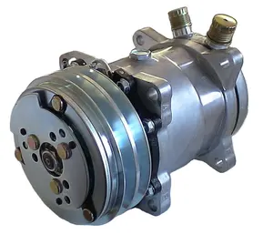 Compressor de ar 24V para carros e caminhões AC SD7H15 Auto Compressor usado um modelo de motor com certificação CE