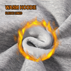 Tùy Chỉnh In Ấn Logo Hình Ảnh Dày Vài Áo 420 GSM Unisex Trống Quá Khổ Cộng Với Kích Thước Lông Cừu Người Đàn Ông Của Zip up Áo - Product Image 5