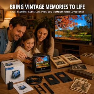 <span class=keywords><strong>Scanner</strong></span> de films Tonivent 48MP/24MP, écran 5 pouces, mémoire intégrée 16 Go, autonome, pas besoin d'ordinateur, sortie HD 135/126/110/<span class=keywords><strong>Super</strong></span> <span class=keywords><strong>8</strong></span> - Product Image 6