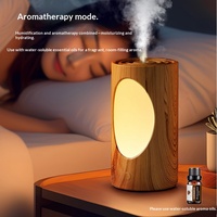 Humidificateur silencieux rechargeable USB Tree Hole avec veilleuse douce, grande capacité, pour la maison