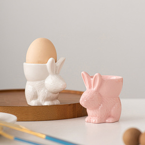<strong>Top</strong> Sale <strong>Easter</strong> Items Handmade Ceramic Egg Crafts Ornaments for Home Living Room Tabletop Decoration - Product Image 3