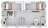Maison conteneur extensible, maison préfabriquée portable, 20 pieds, 40 pieds, structure en acier, étanche, ignifuge, fabricant et fournisseur OEM ODM