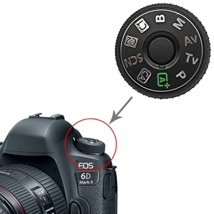 Dial de modo de engranaje de modo Original para Canon <span class=keywords><strong>EOS</strong></span> <span class=keywords><strong>6D</strong></span> <span class=keywords><strong>Mark</strong></span> <span class=keywords><strong>II</strong></span>, rueda giratoria, piezas de cámara Digital - Product Image 4