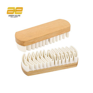 Langlebige 60 Shore TPR Gummi 12cm Auto-Innenraum-Detailbürste 45g Wildleder-Haarreinigungswerkzeug für Autopolster und Teppichpflege - Product Image 1
