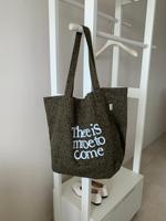 Sac fourre-tout en toile personnalisé de haute qualité avec logo imprimé, poignées en corde, poche intérieure portable, réutilisable, design simple, été