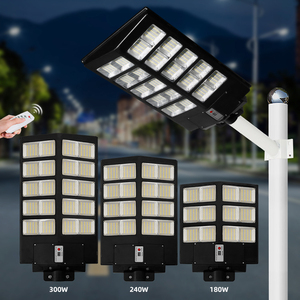 Jiewei-luz de poste público comercial, iluminación Led Solar de calle de inducción automática, 180w, 240w y 300w - Product Image 2