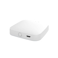 MoesHouse MHUB-W-Q Passerelle intelligente personnalisable pour la maison, double mode Zigbee/BLE, mini, multi-protocoles, contrôle sans fil via application