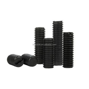 Vis de réglage à fente ISO avec pointe plate pour la fixation de composants de microscope électronique et le positionnement d'équipement optoélectronique de précision - Product Image 2