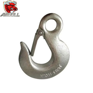 Nhà Máy Giá Xuất Khẩu Sang Nga Carbon Thép Mỹ Loại Nâng Móc Mắt Trượt Móc Với Đúc An Toàn Chốt - Product Image 1