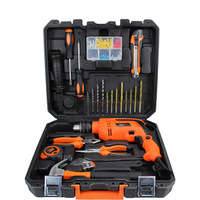 Drill Comprehensive <strong>Set</strong> Household Toolbox Hand Drill 13mm Impact Drill Combination <strong>Tool</strong> Auto Repair <strong>Electrician</strong> <strong>Tool</strong>