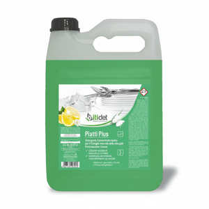 Professional Concentrated Dishwashing Liquid, Manual Use Degreasing <b>Detergent</b> 4x5 Liters Bulk Supply for Restaurant & Household - Product Image 2