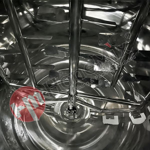 Tanque de Mezcla de Mayonesa Fijo, Mezclador de Pasta de Ketchup de Queso, Homogeneizador, Cuidado Facial, Máquina para Hacer Crema Blanqueadora, 2000l - Product Image 6