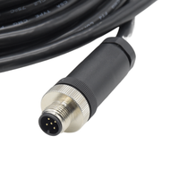 IP68 Yamaha Moteur Interface Marine NMEA 2000 Power-tap T-splitter Câble De Soudage Fil Mâle Prise Étanche M12 Connecteur 5 Broches