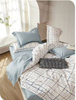 Usine en gros de haute qualité doux 100% coton satin drap de lit tissus Satin tissu pour hôtel drap de lit
