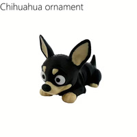 Figurine de chien 3D imprimée, modèle SDK46, mignonne, pour la décoration créative de bureau à domicile – Meilleure vente