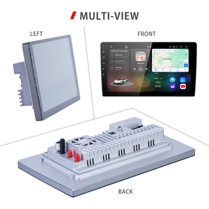 DPM9809XP 9 "QLED Android autoradio lecteur stéréo sans fil CarPlay écran tactile système multimédia avec navigation Bluetooth DSP - Product Image 4