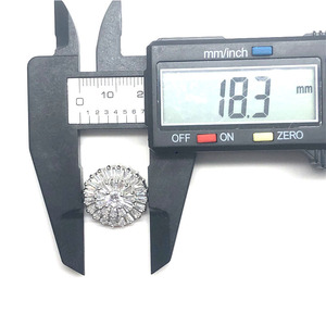 Bán buôn phụ nữ quần áo Rhinestone trang sức Zircon nút <span class=keywords><strong>Swarovski</strong></span> tinh thể may nút cho thời trang may mặc - Product Image 6