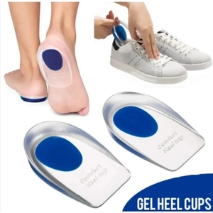 Plantilla de Gel de Silicona para Hombre y Mujer, Almohadilla de Tacón Alto para Aliviar el Dolor de Pies, 1 Par - Product Image 1