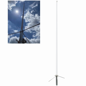 X50 Antenna 1.7m UHF Female Omni Antenna 144/430MHz V/U Dual Band Fiberglass Antenna