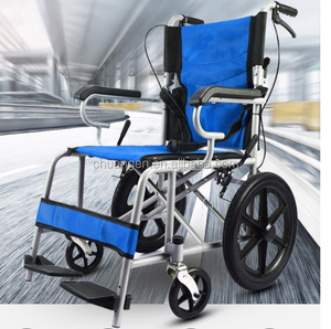 Silla de Ruedas Manual Plegable Portátil Ligera y Económica Chuangen con Ruedas de Acero, Capacidad de Carga de 100 kg - Product Image 2